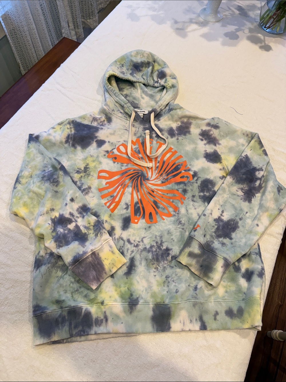 True Religion tie-dyed hoodie. “Something Kinda Wild” Size XXL